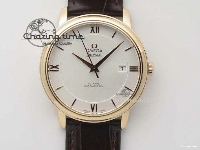 0315 De Ville Hour Vision 41mm SS VSF 1:1 Best Edition White Dial on SS Bracelet A8500 Super Clone Casual 7946